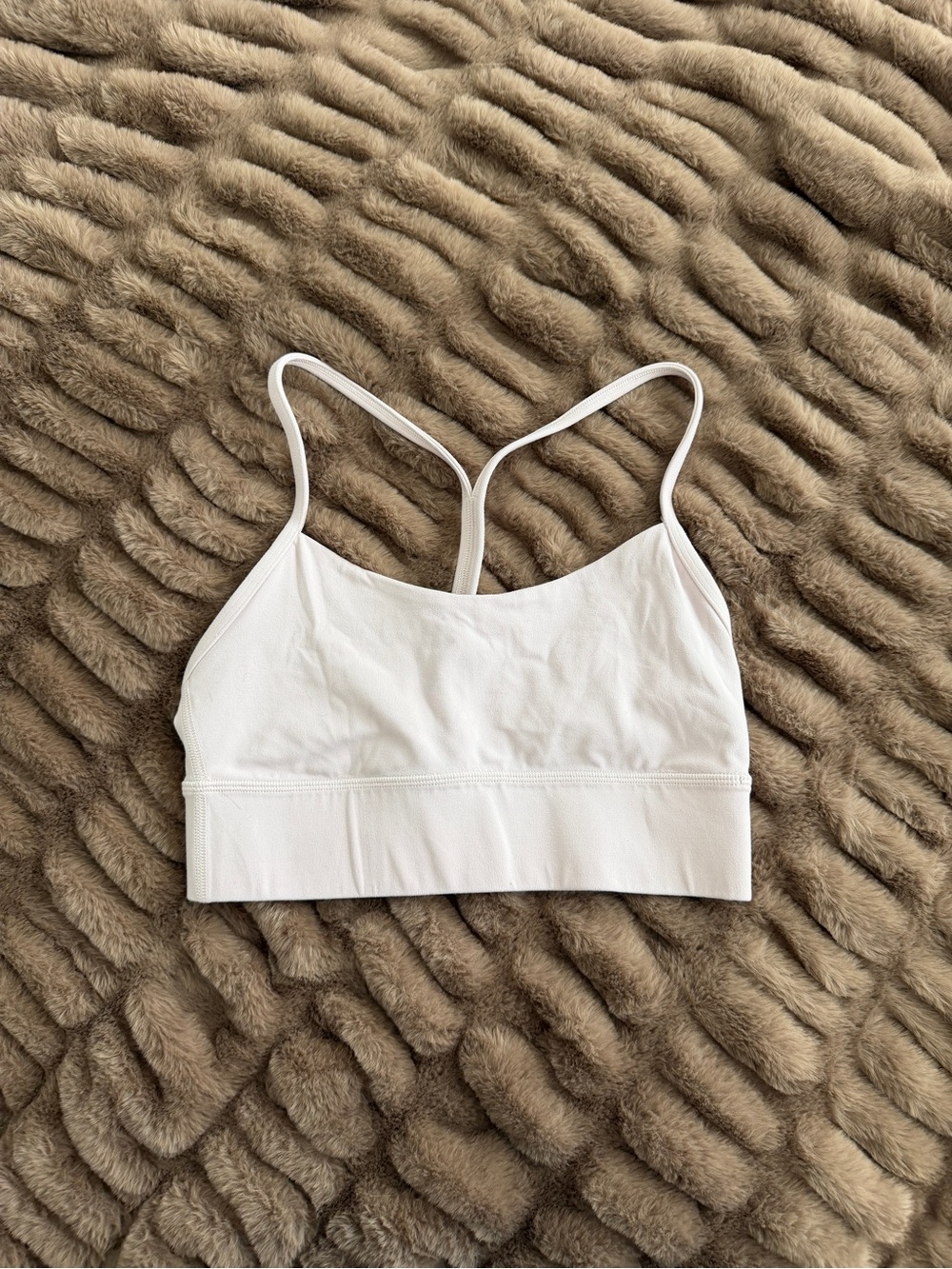Lululemon Light Pink Sports Bra - Size 6